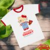 Shop Universal Store Merch Hello Kitty Chucky Adult Ringer T-Shirt