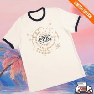 Shop Universal Store Merch Universal Epic Universe Epic Anniversary Ringer T-Shirt