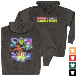 Shop Universal Store Merch Universal Fan Fest Nights 2026 Scooby-Doo X Universal Monsters Zip-Up Hoodie