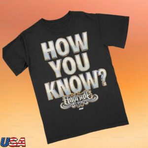 Shopaew Store Merch Andrade El Idolo - How You Know T-Shirt