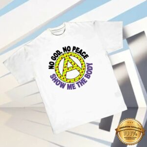 Show Me The Body Store Merch No God, No Peace Tee