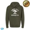 Smog City Brewing Store Merch Smog Zip Hoodie Green
