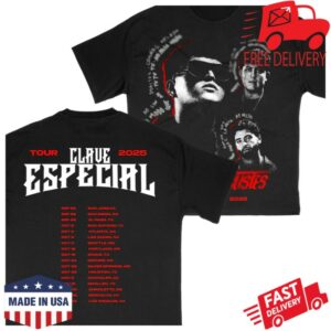 Street Mob Records Store Merch Clave Tour - Black SS Tee