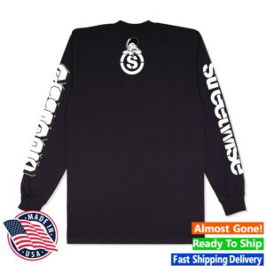 Streetwise Gear Store Merch Big Streets Long Sleeve (Black)