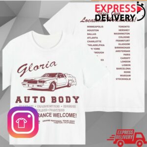 Sza Tour Merch Store Sza Sos Merch - Gnt Gloria Auto Body T-Shirt