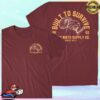 The 49Th Supply Co Store Merch Built To Survive Maroon T-Shirt