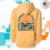The 49Th Supply Co Store Merch Midnight Sun State Of Mind Peach Hoodie