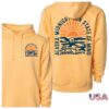 The 49Th Supply Co Store Merch Midnight Sun State Of Mind Peach Hoodie