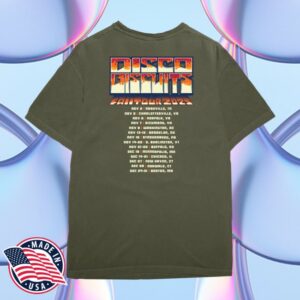 The Disco Biscuits Store Merch Fall 2025 Tour Tee