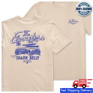 The Elovaters Store Merch Shark Belly Motel Tee