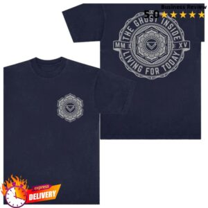 The Ghost Inside Store Merch Mandala Tee (Navy)