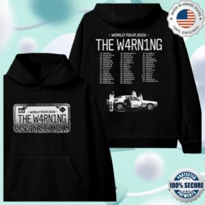 The Warning Official Store Merch Tw World Tour 2026 Hoodie