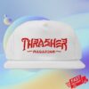 Thrasher Magazine Store Merch Thrash & Destroy White Hat