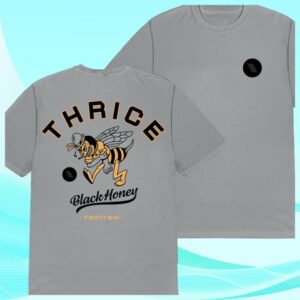 Thrice Merch Store Black Honey Tee - Grey