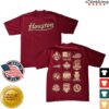 Throwback City Store Merch 00S Patches Tee - Brick Red