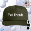 Two Friends Store Merch Two Friends Green Emb Hat