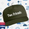 Two Friends Store Merch Two Friends Green Emb Hat