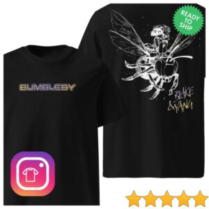 Viz Store Merch Rwby Ribbed Neck T-Shirt Bumbleby Blake & Yang