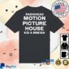 W.A.S.T.E Store Merch Motion Picture House Black T-Shirt