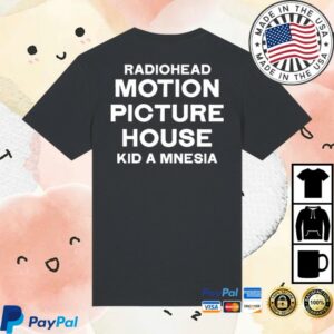 W.A.S.T.E Store Merch Motion Picture House Black T-Shirt