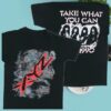 Wyco Vintage Store Merch 1990 Xyz Take What You Can Tour Shirt