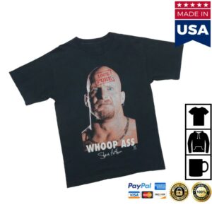 Wyco Vintage Store Merch 1996 Stone Cold Steve Austin Whoop Ass Shirt