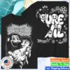 Xavleg Band Store Merch 'Pure Evil' Xavleg X Brooksart Limited Edition Collab Tee