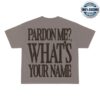 Zayn Store Merch Pardon Me Tee