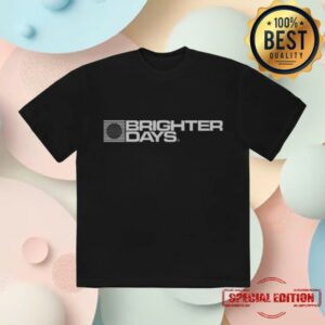 Ariana Grande Store Merch Brighter Days Logo Shirt