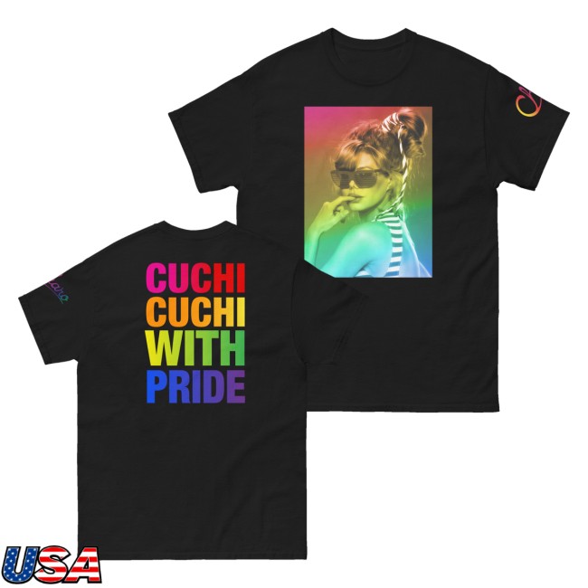 Charo Merch Store Cuchi-Cuchi With Pride Black Shirt 5 Charo Merch Store Cuchi-Cuchi With Pride Black Shirt