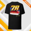 Daniel Dye Racing Store Merch Daniel Dye #78 Nascar Cup Series Tee