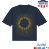 Eurovision Song Contest Store Merch Retro Eurovision Boxy Shirt (Navy)
