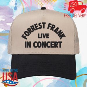 Forrest Frank Store Merch Forrest Frank Live Black & Khaki Hat
