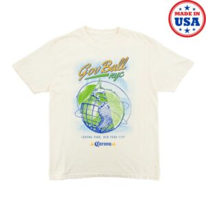 Governors Ball Music Festival Store Merch Corona X Gov Ball Unisphere Lime Shirt