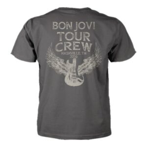 Jbj's Nashville Store Merch Jbj's Bon Jovi Tour Crew '26 Nashville Shirt