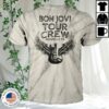 Jbj's Nashville Store Merch Jbj's Bon Jovi Tour Crew Tie Dye Tee