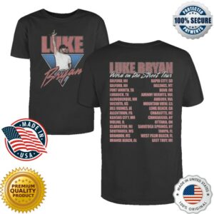Luke Bryan Store Merch Word On The Street Classic Tour Tee