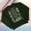 Online Ceramics Store Merch Basic Human Needs Dark Green Fleece Crewneck