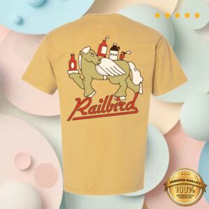 Railbird Festival Merch Store 2026 Pegasus Pocket Tee