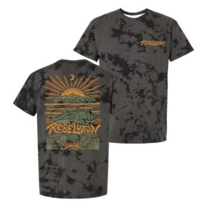 Rebelution Store Merch Sunrise Wave Crystal Wash Shirt