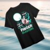 Shark Robot Store Merch Finger Gun Shirt