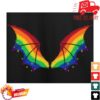 Shark Robot Store Merch Rainbow Pride Bat Wings Shirt