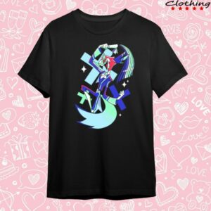 Shark Robot Store Merch Spindlehorse Vassago Pride Parade Shirt
