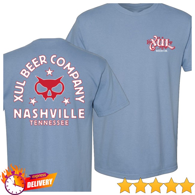 Xul Beer Store Merch Xul Nashville Tristar Logo Tee 3 Xul Beer Store Merch Xul Nashville Tristar Logo Tee