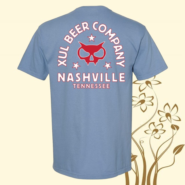 Xul Beer Store Merch Xul Nashville Tristar Logo Tee 5 Xul Beer Store Merch Xul Nashville Tristar Logo Tee