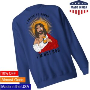 A-Hole Clothing Co Store Merch A-Hole Drunk Jesus Unisex Premium Sweatshirt