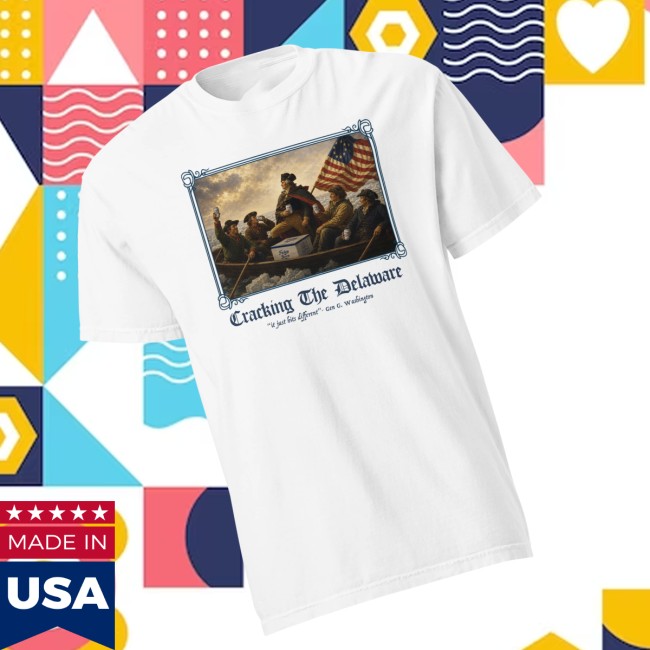 Almost Friday Store Merch Cracking The Delaware Tee 2 Almost Friday Store Merch Cracking The Delaware Tee