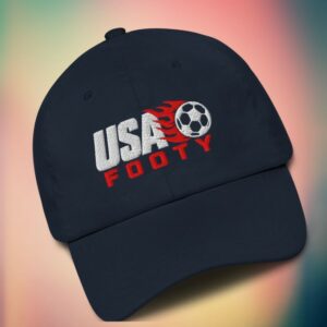 Almost Friday Store Merch Usa Footy Dad Hat