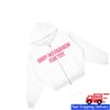 Bysofia Store Merch No Fashun Tdy Zip-Up Hoodie Pink