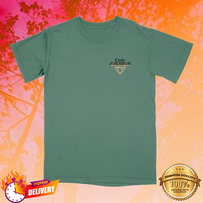Cody Johnson Store Merch Light Green Bass Tee 3 Cody Johnson Store Merch Light Green Bass Tee